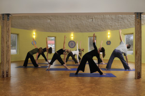 2030  yoga group triangle
